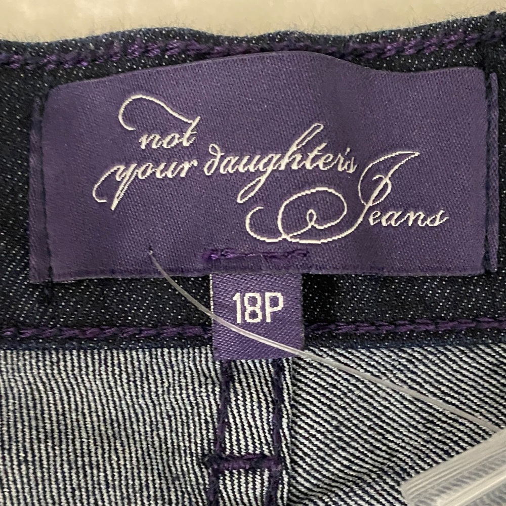 NYDJ Lift Tuck Technology Not Your Daughter’s Jeans Deep Indigo Jeans $129 - Picture 5 of 13